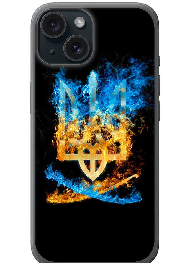 Силиконовый чехол 'Герб' для Endorphone Apple iPhone 15 (266050709)