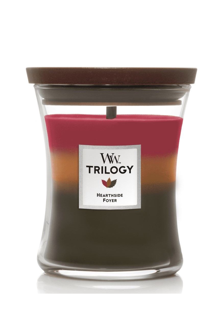 Ароматична свічка Medium Trilogy Hearthside WoodWick (268030143)
