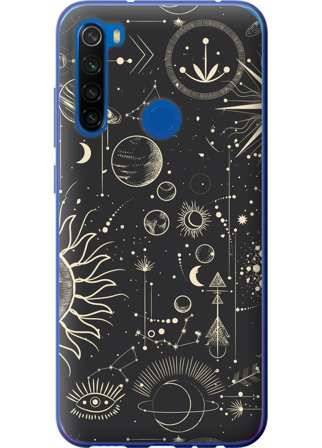 Силіконовий чохол 'Фаза місяця' для Endorphone Xiaomi Redmi Note 8T (258088700)