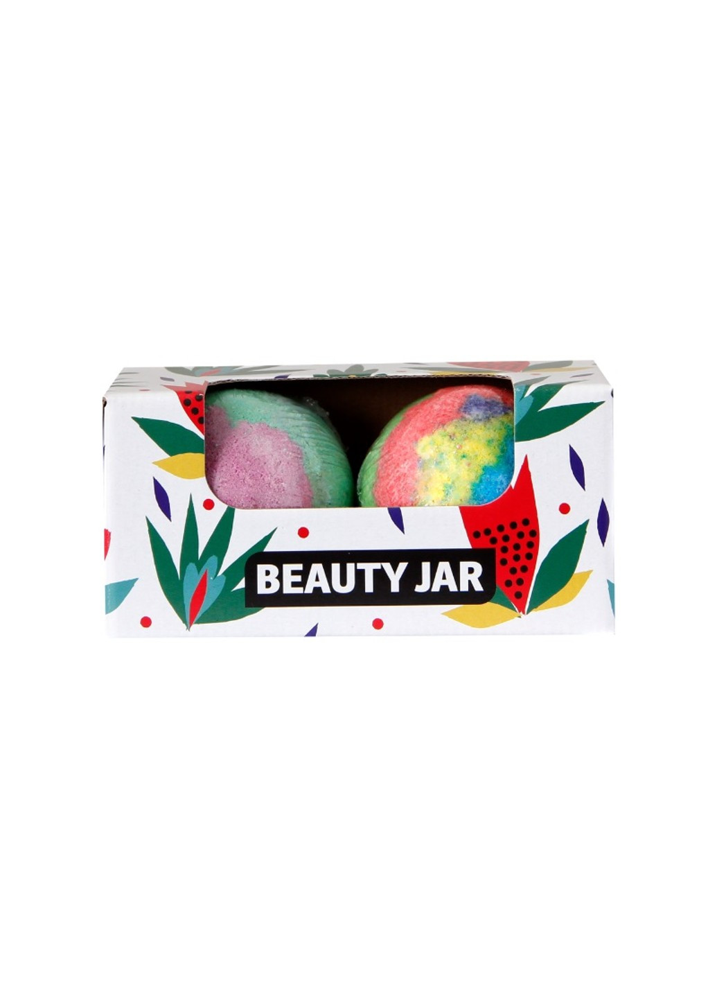 Набор 2 бомбочки для ванны 230 г Beauty Jar (257260150)