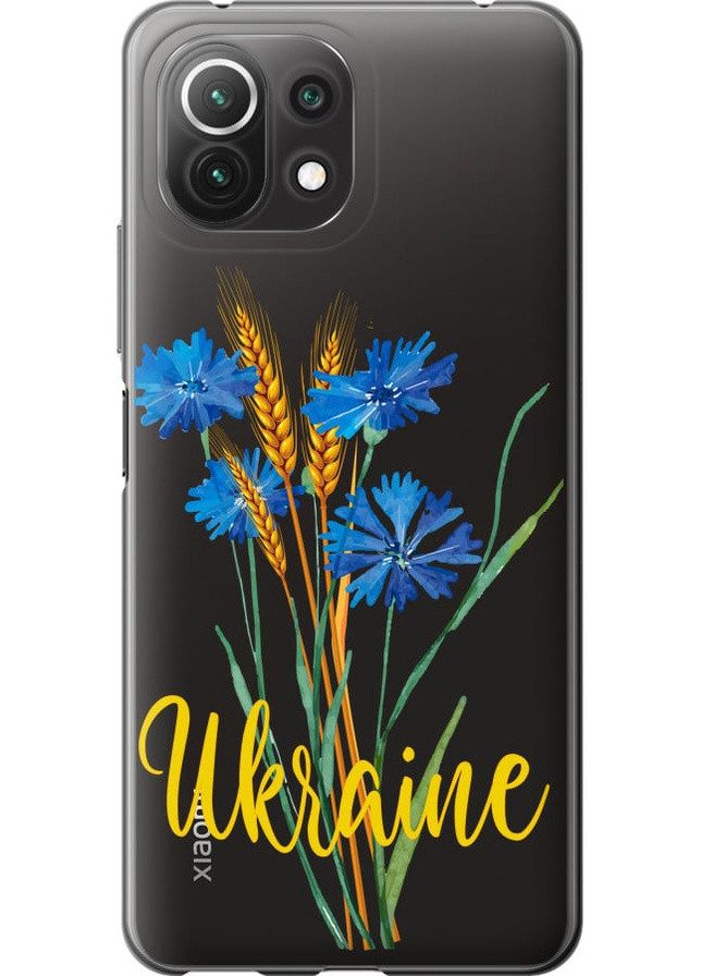 Силиконовый чехол 'Ukraine v2' для Endorphone xiaomi mi 11 lite (258083327)
