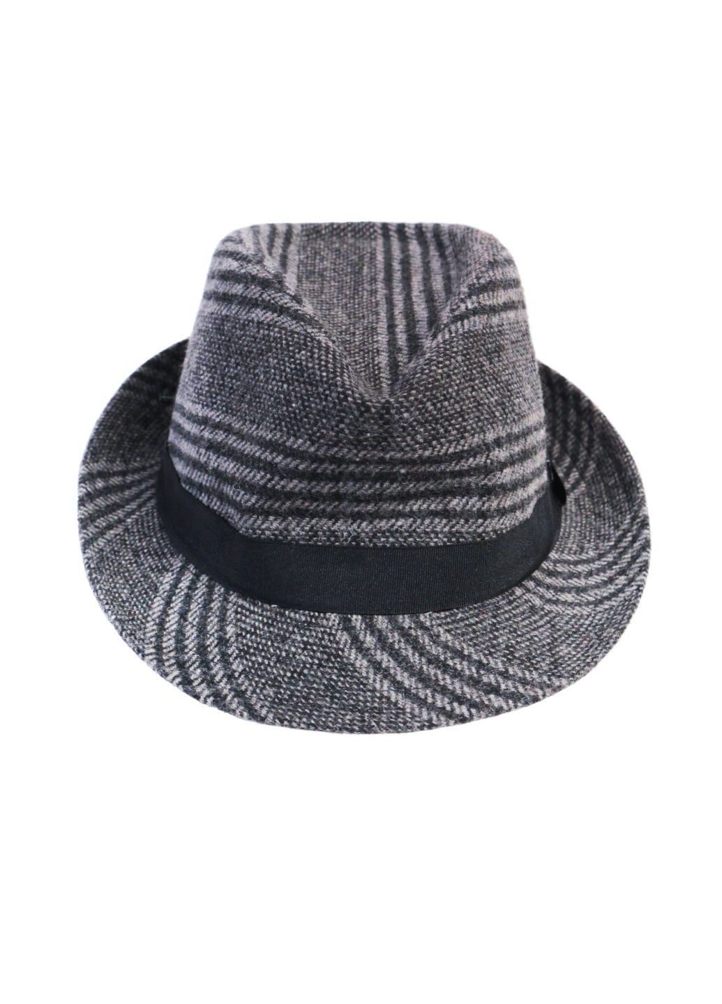 Мужская элегантная шляпа 59 серая C&A (265215071)