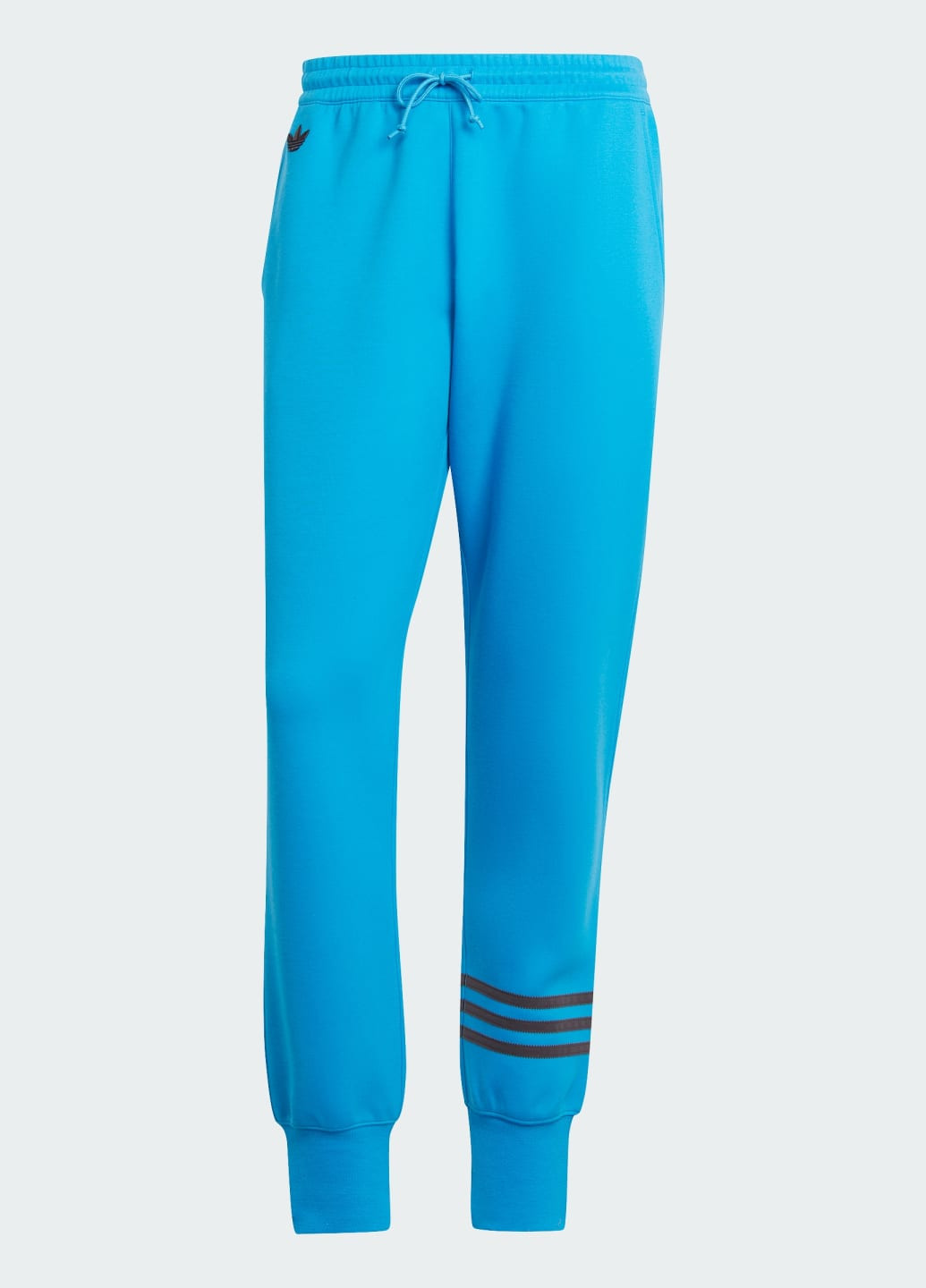 Синие спортивные демисезонные брюки adidas