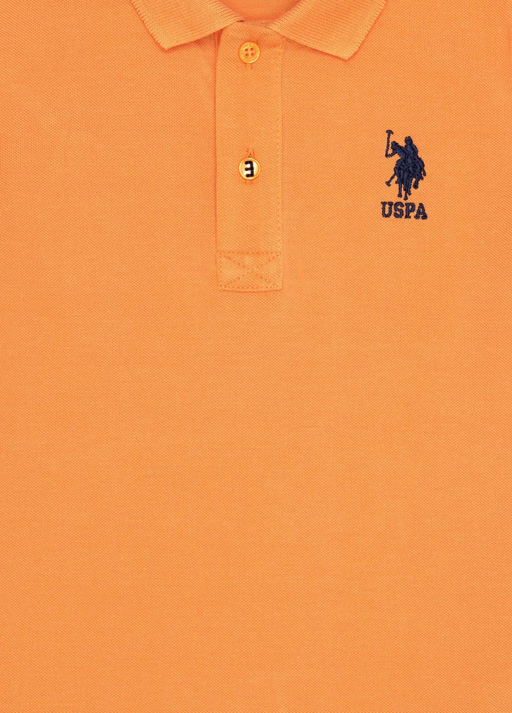 Помаранчева футболка поло u.s.polo assn хлопчача U.S. Polo Assn.