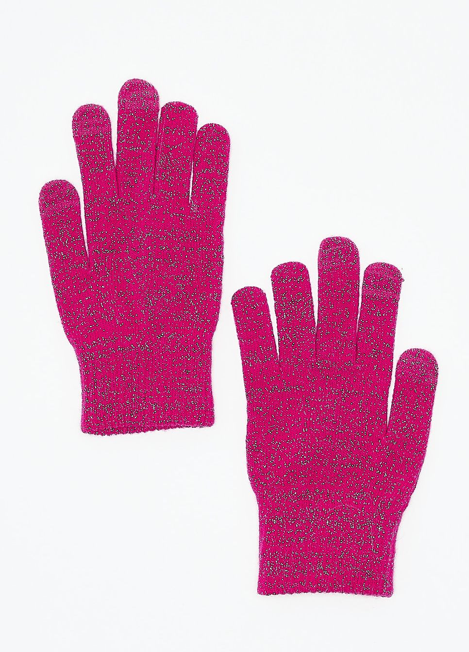 Перчатки,розовый-серебристый, C&A (275933530)