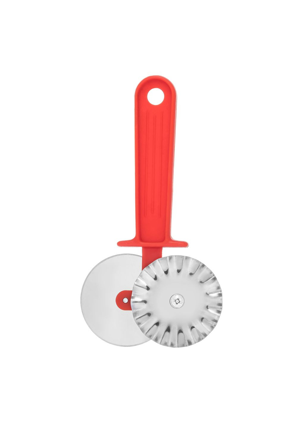 Универсальный нож соединительный для теста и нарезки пиццы с роликом 2 в 1 18.5 см Kitchette (268369556)