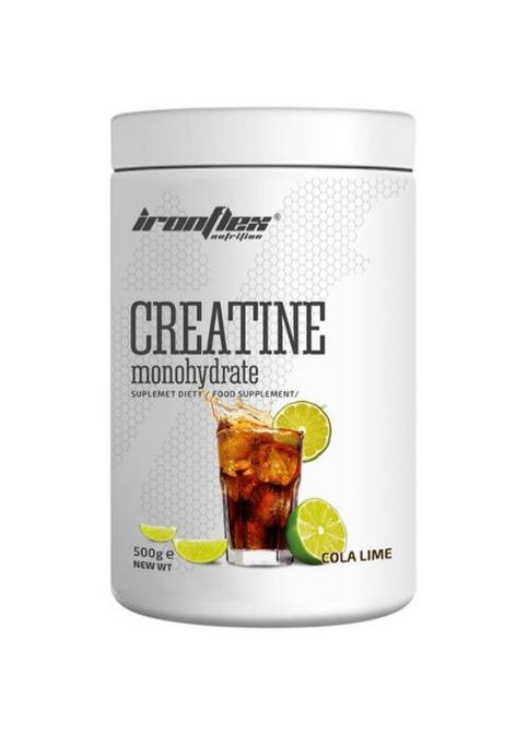 Creatine Monohydrate 500 g /200 servings/ Cola Lime Ironflex (267724876)