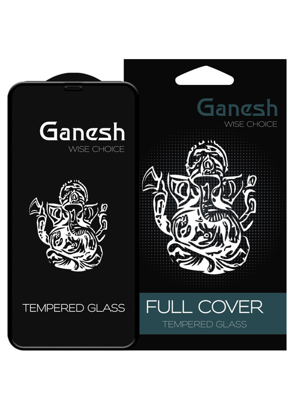 Защитное стекло (Full Cover) для Apple iPhone 11 Pro / X / XS (5.8") Ganesh (261770707)