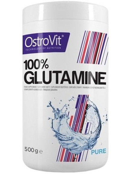 Glutamine 500 g /100 servings/ Pure Ostrovit (256721744)