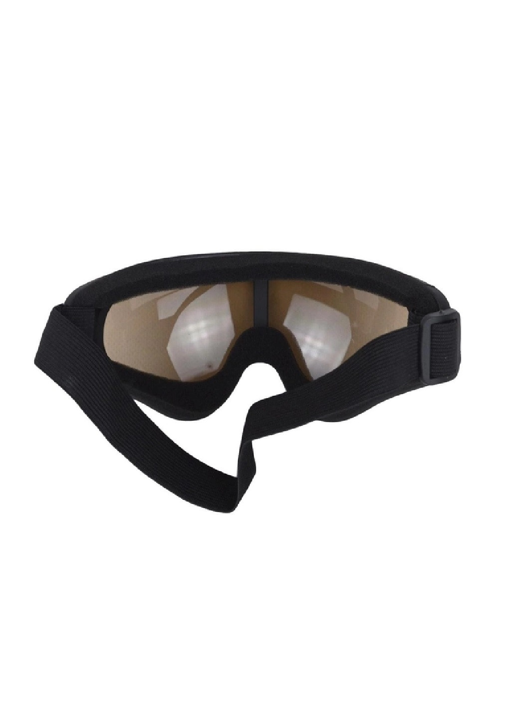 Маска окуляри захисні для пейнтболу страйкболу сноуборду лиж велосипеда самоката чорний корпус (476214-Prob) Коричневі лінзи Unbranded (277695948)