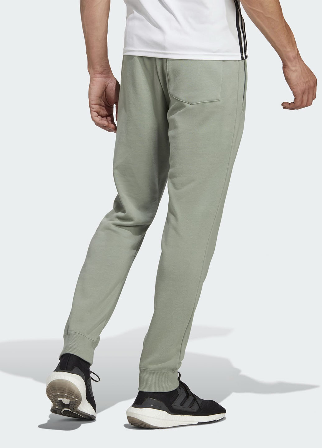 Серые демисезонные брюки adidas