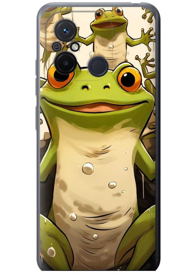 Силиконовый чехол 'Веселая жаба' для Endorphone Xiaomi Redmi 12C (266906156)