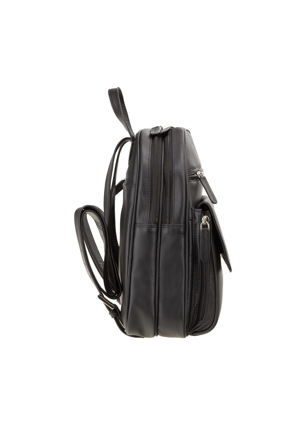 Жіночий шкіряний рюкзак 01433 Gina (Black) Visconti (261855888)