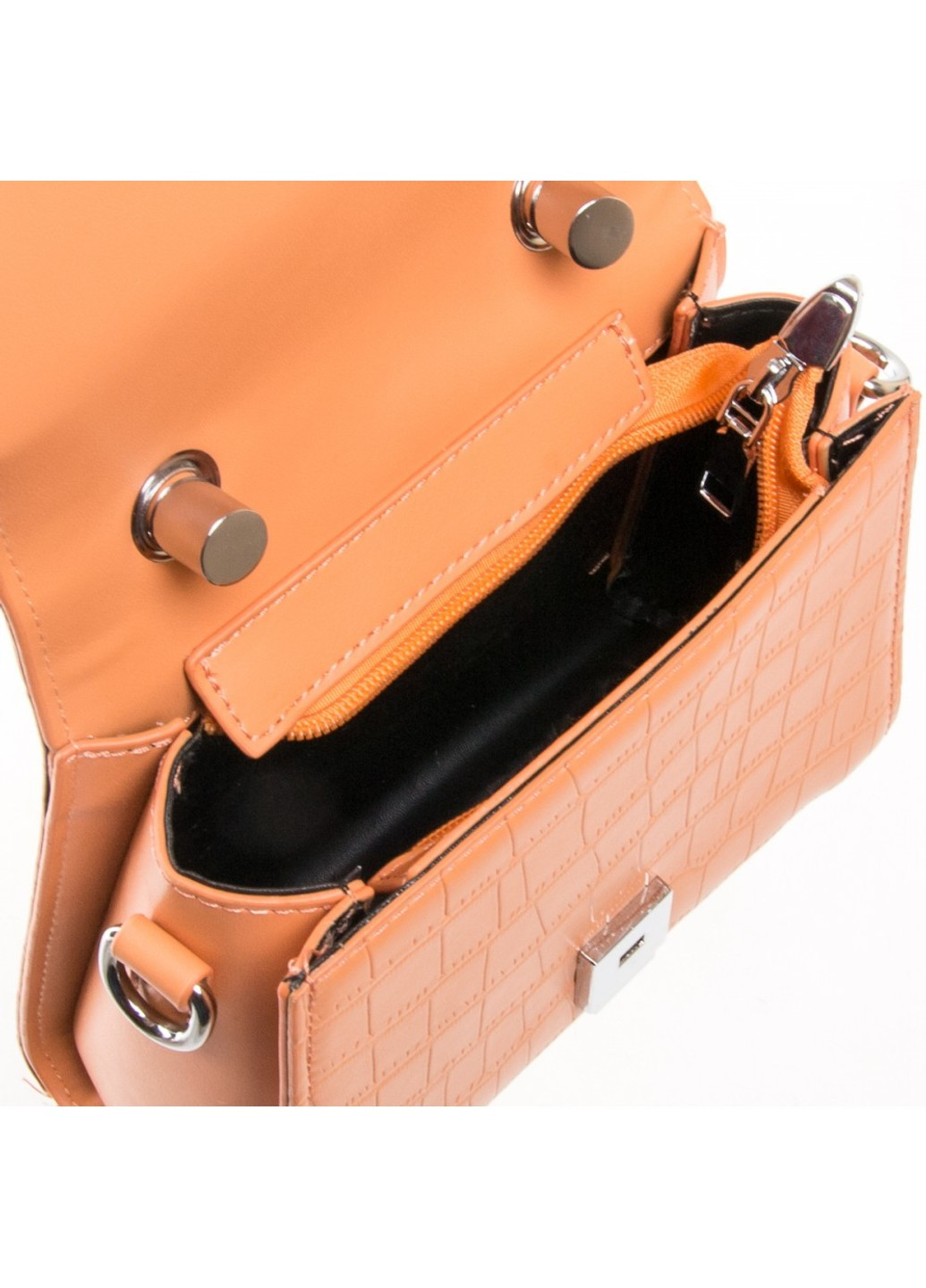 Женская сумочка из кожезаменителя 01-05 92012 orange Fashion (261486792)