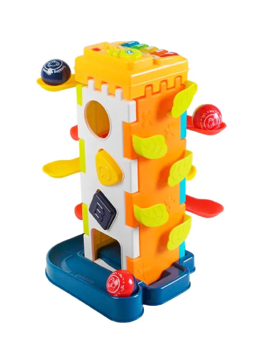 Розвиваюча башта піраміда сортер піаніно мультифункціональна з українським озвученням 5 режимів 2 спуску (474415-Prob) Unbranded (258404831)