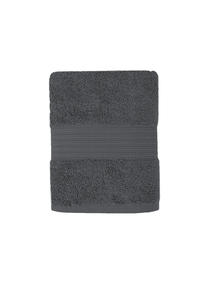 Karaca Home полотенце - back to basic antrasit антрацит 85*150 однотонный темно-серый производство - Турция