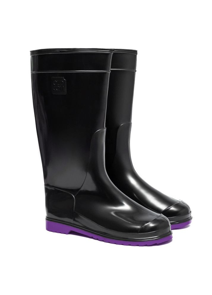 Гумові чоботи ACCENT з фіолетовою підошвою Oldcom cflac (260376306)