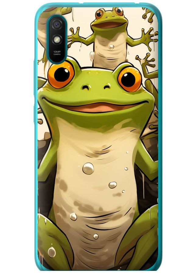 Силіконовий чохол 'Весела жаба' для Endorphone Xiaomi Redmi 9A (266908463)