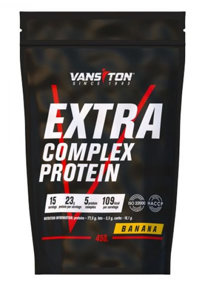 Протеїн Екстра 450г (Банан) Vansiton (275533858)