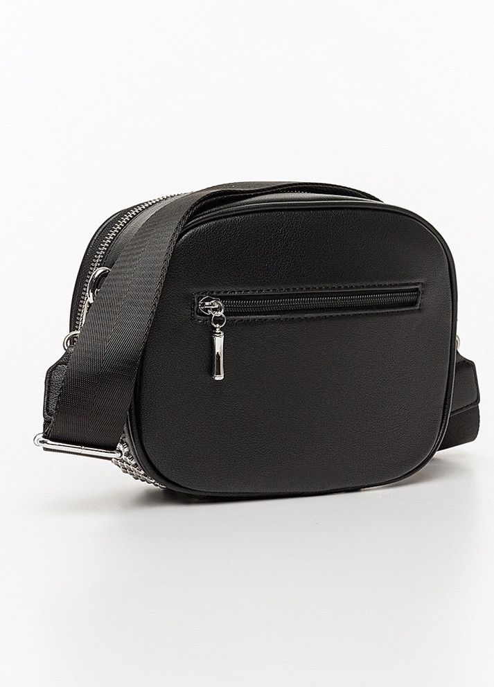 Женская сумка кросс-боди + чехол для ключей цвет черный ЦБ-00222680 Johnny (259786271)
