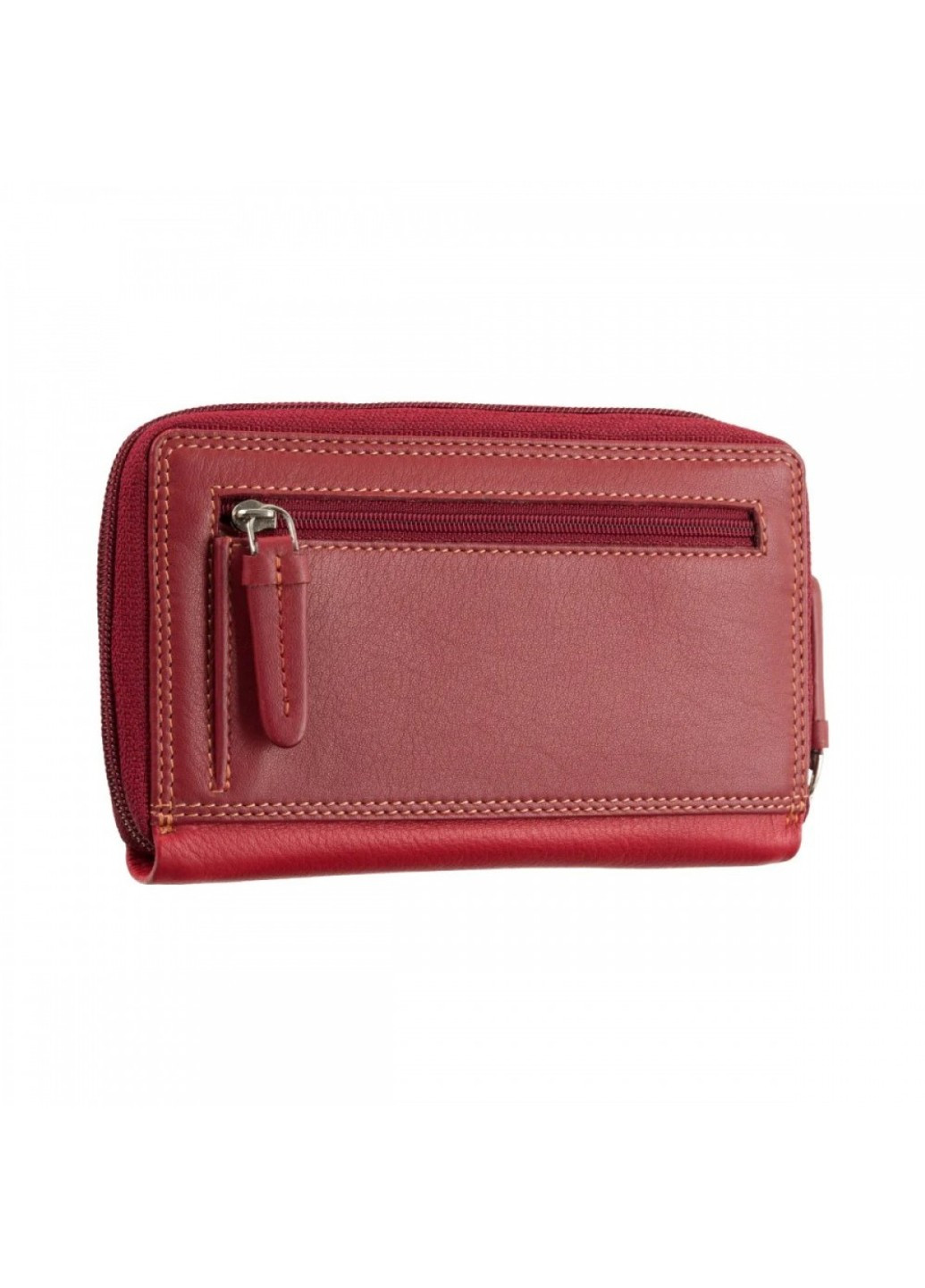 Женский кожаный кошелек с RFID защитой RB98 Aruba (Red Multi) Visconti (276456840)