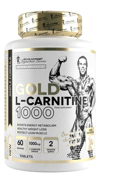 Gold L-Carnitine Tartrate 1000 mg 100 Tabs Kevin Levrone (257252597)