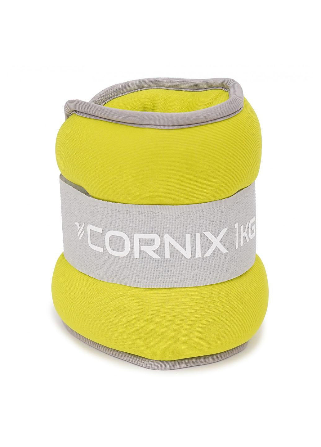 Утяжелители-манжеты для ног и рук Cornix 2 x 1 кг XR-0241 No Brand (267403345)