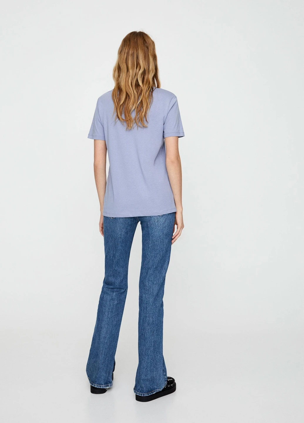 Футболка,блідо-блакитний, Pull & Bear - (259094943)