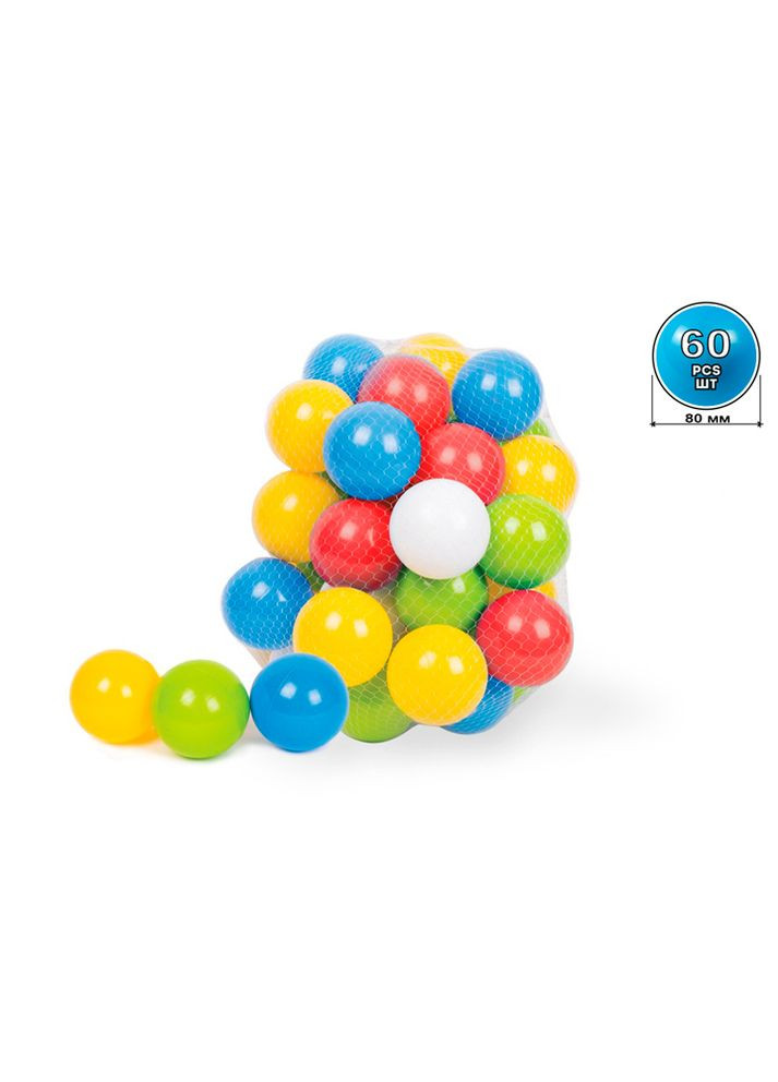 Іграшка "Набір кульок для сухих басейнів" колір різнокольоровий ЦБ-00115758 ТехноК (261550642)