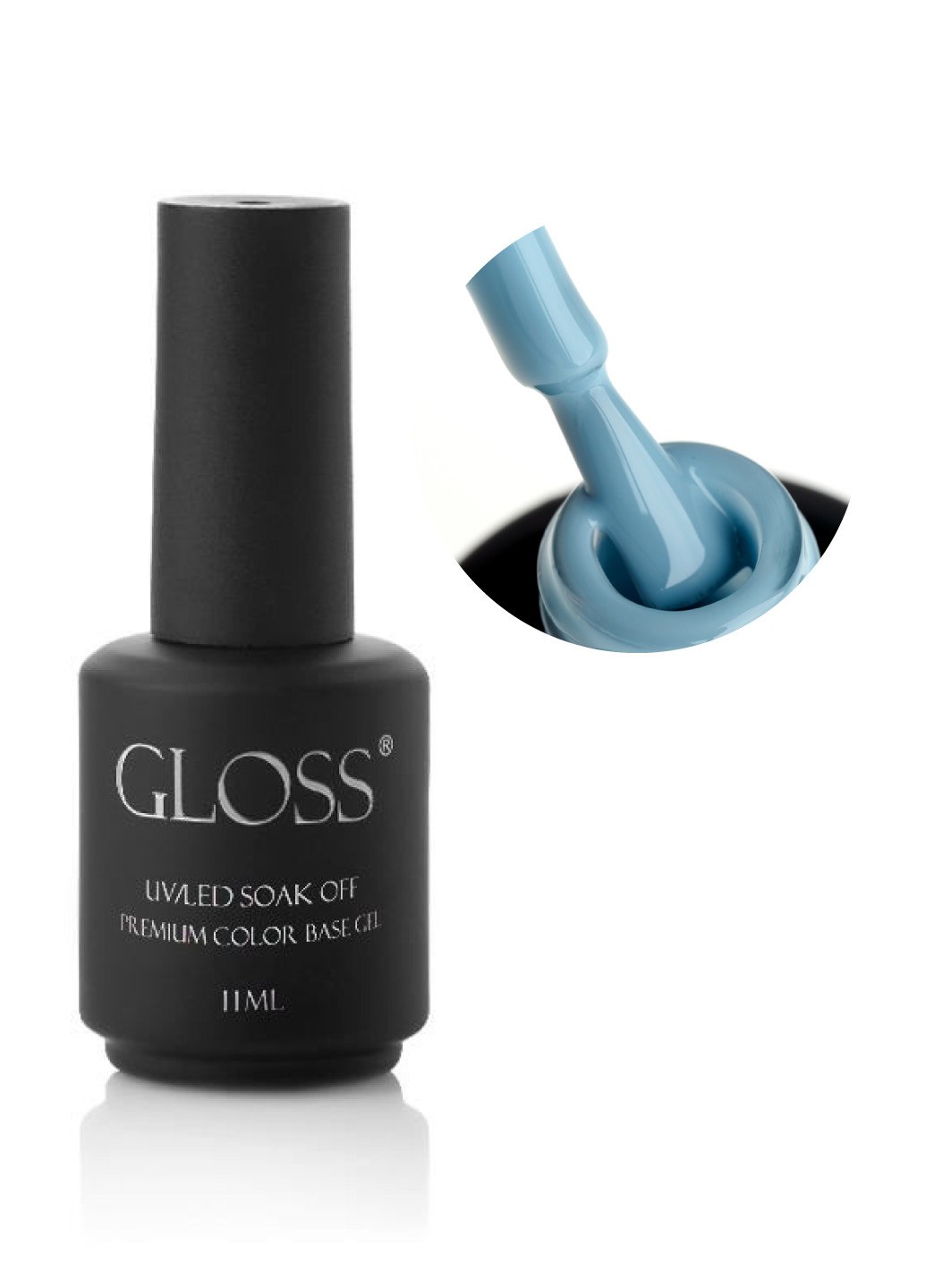 GLOSS Color Base Gel Alaska, 11 мл Gloss Company кольорова база (269119912)