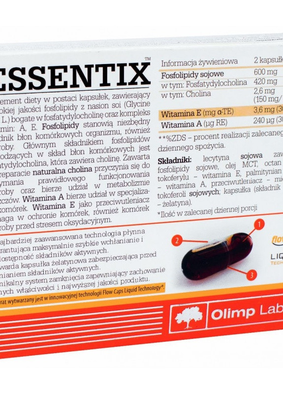 Olimp Nutrition Essentix 30 Caps Olimp Sport Nutrition (256720688)
