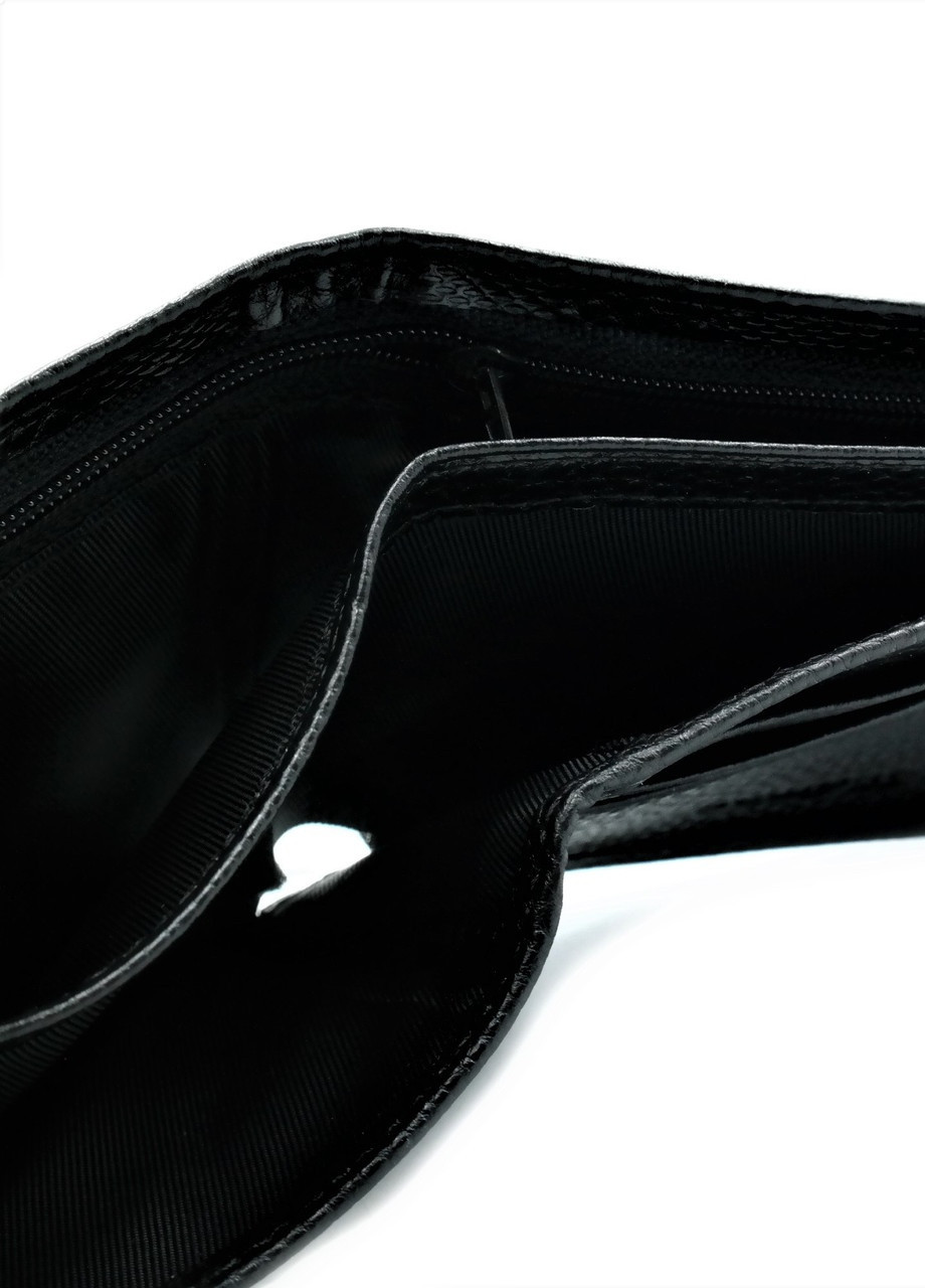 Мужской кожаный кошелек чёрный SKL85-296535 New Trend (259169361)