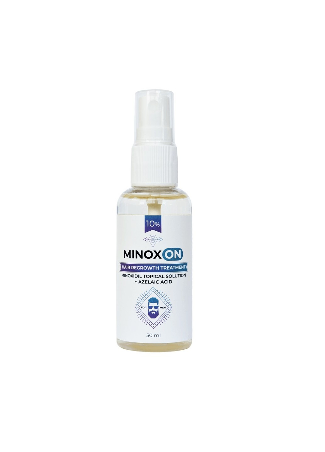 Чоловічий лосьйон для росту волосся Minoxidil 10% 50 мл Minoxon (263515412)
