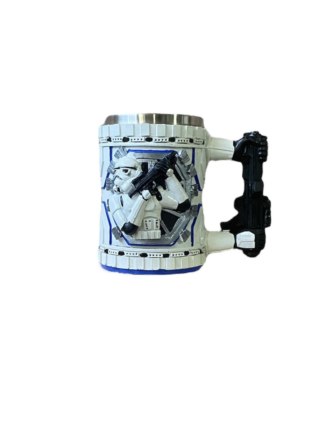 Кружка Чашка Келих 3D Нержавіюча Сталь Star Wars Штурмовик 550 Мл Home (261333208)