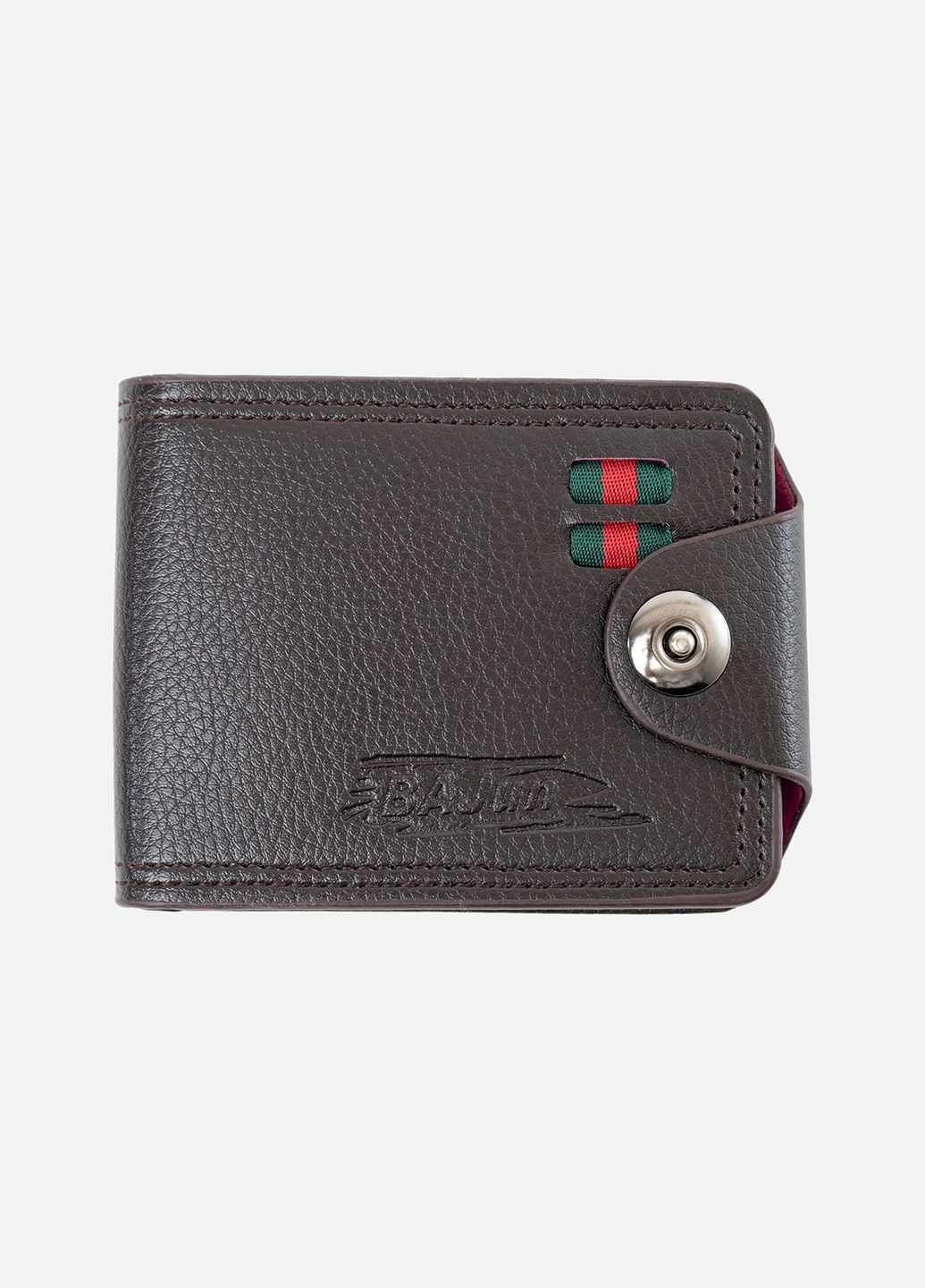 Чоловічий гаманець колір темно-коричневий ЦБ-00242298 No Brand (276903565)