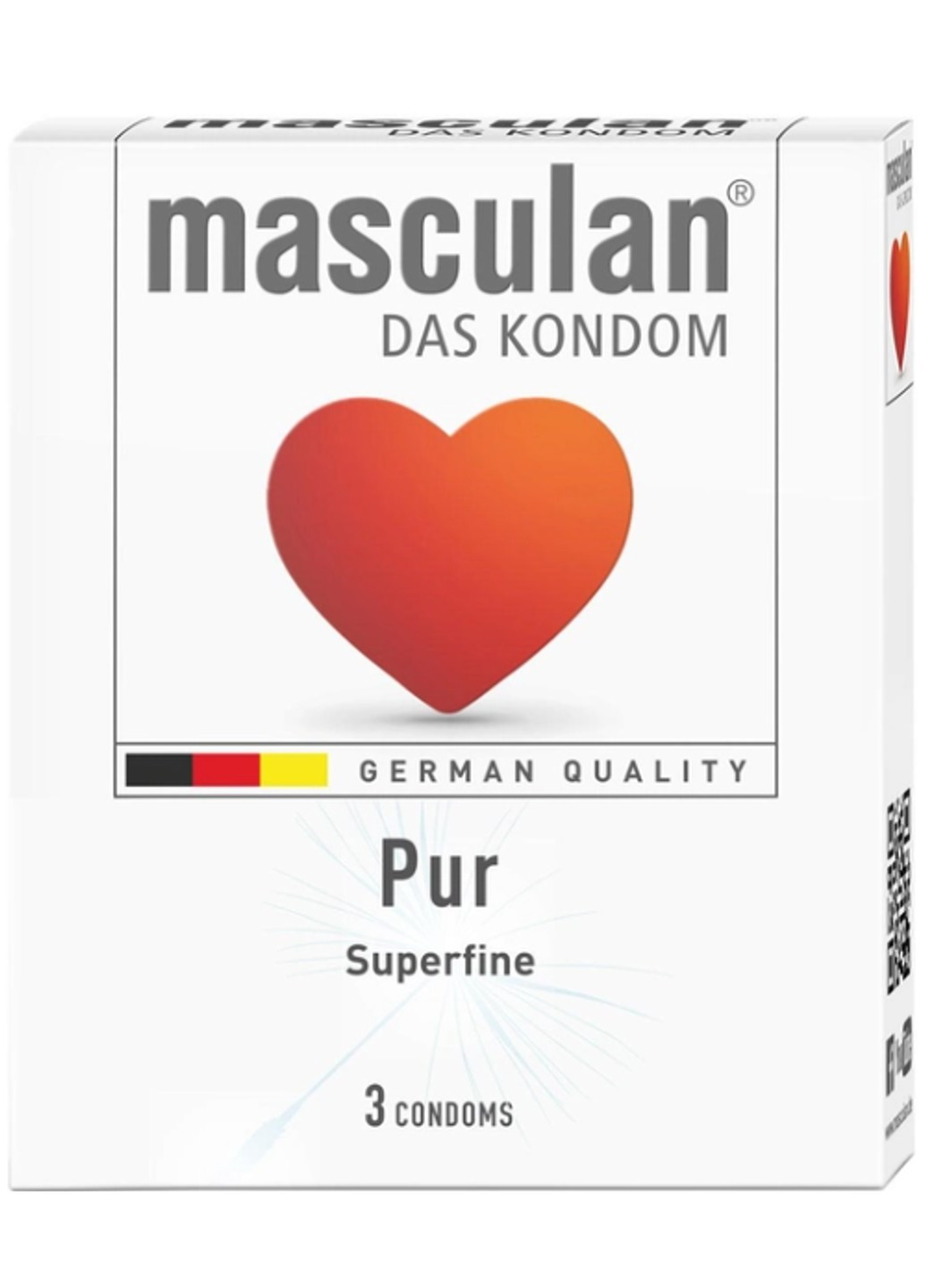 Презервативы Pur 3 шт Masculan (272289380)