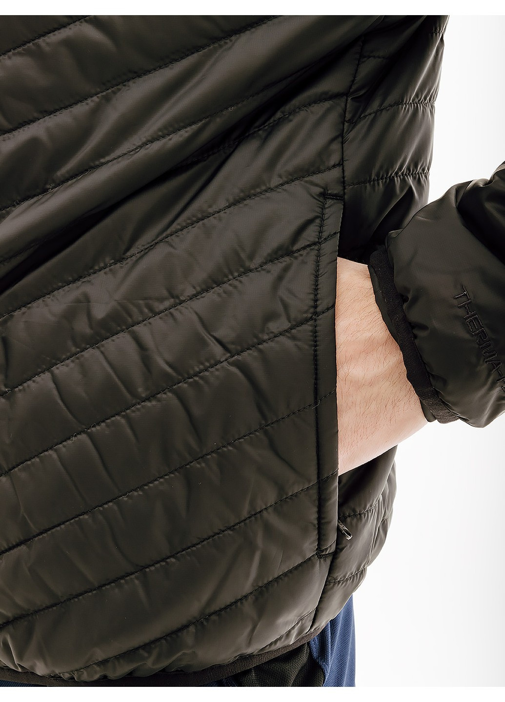 Черная демисезонная куртка midweight puffer Nike