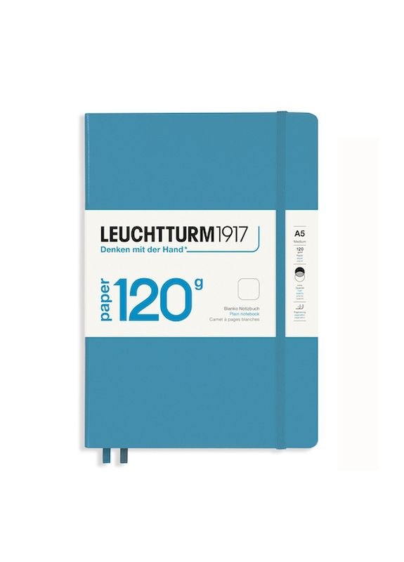Блокнот 120G Edition, Средний, голубой, Линия Leuchtturm1917 (269901126)
