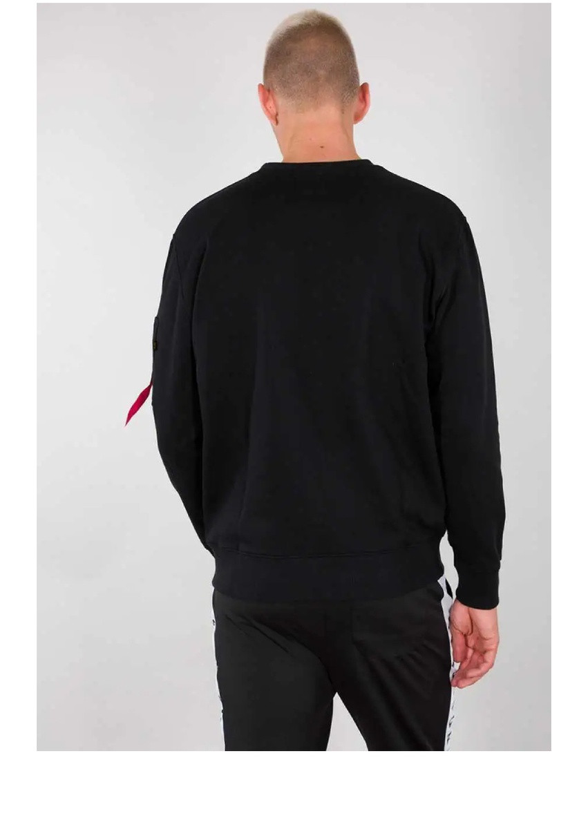 Свитер 3D Logo Sweater (Black) Alpha Industries (258293978)