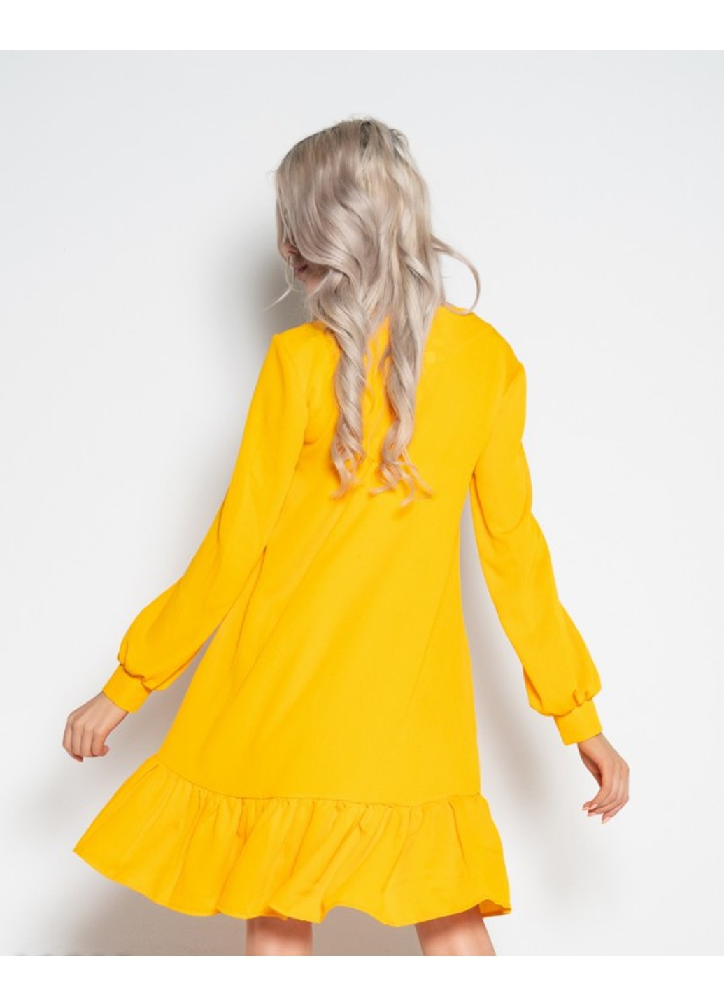 Жовтий повсякденний сукня 10503 xl жовтий ISSA PLUS