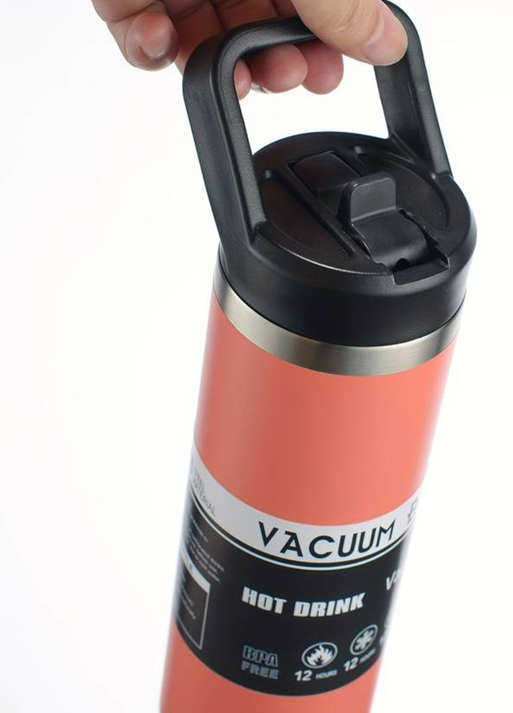 Чашка термос вакуумная Vacuum Bottle 987A с двойными стенками из нержавеющей стали 600 мл A-Plus (273425176)