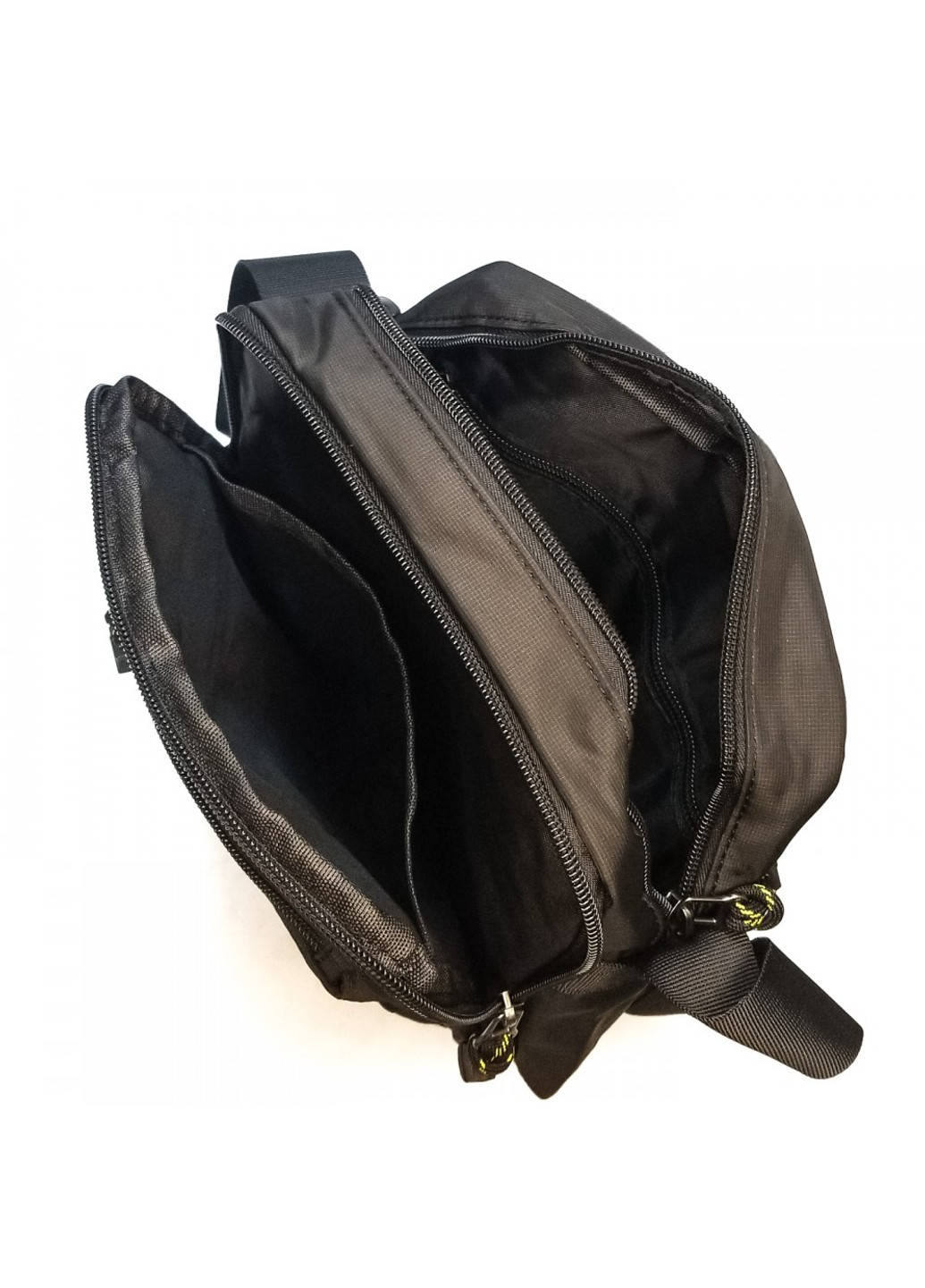 Чоловіча сумка через плече 4123 black Lanpad (277925798)
