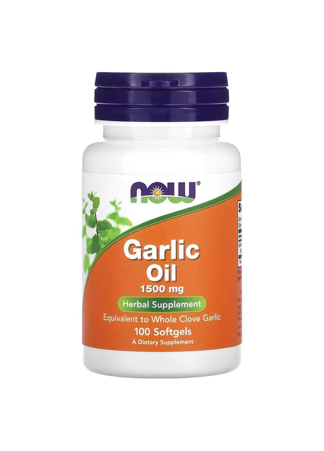 Масло Чеснока, Garlic Oil 1500 мг Now Foods (269461854)