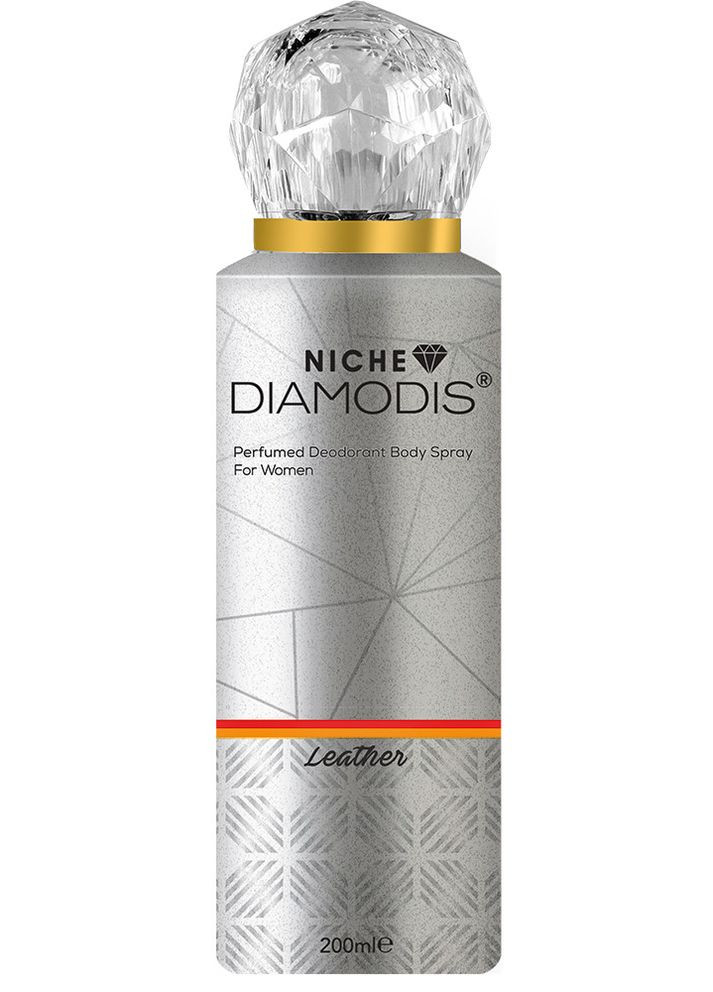 Нишевый дезодорант для женщин DIAMODIS Leather, 200 мл Diamonds (268547216)