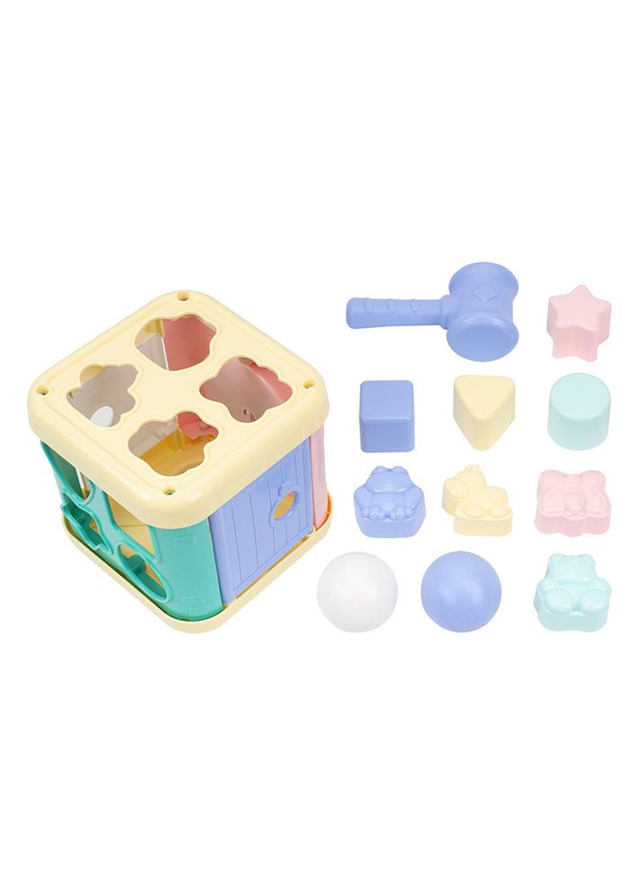 Игрушка куб "Умный малыш " цвет разноцветный ЦБ-00231475 ТехноК (263428925)