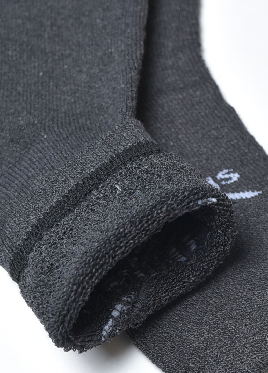 Носки махровые мужские темно-серого цвета размер 40-45 Let's Shop (267167093)