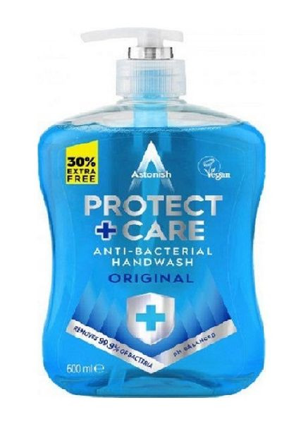 Мыло для рук Protect&Care антибактериальное 650 мл Astonish (265532208)