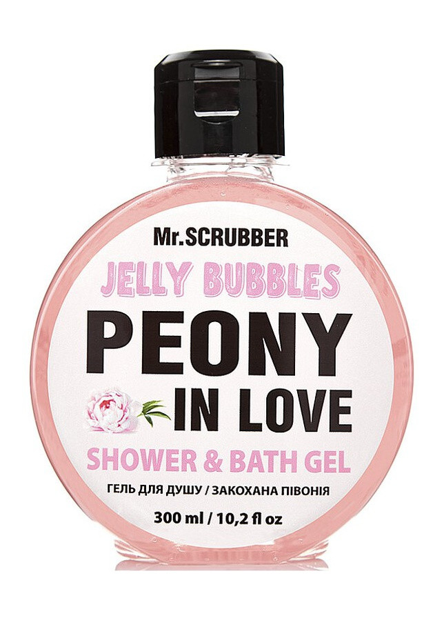 Гель для душа Jelly Bubbles Peony in Love Shower & Bath Gel, 300 мл Mr. Scrubber (257203767)