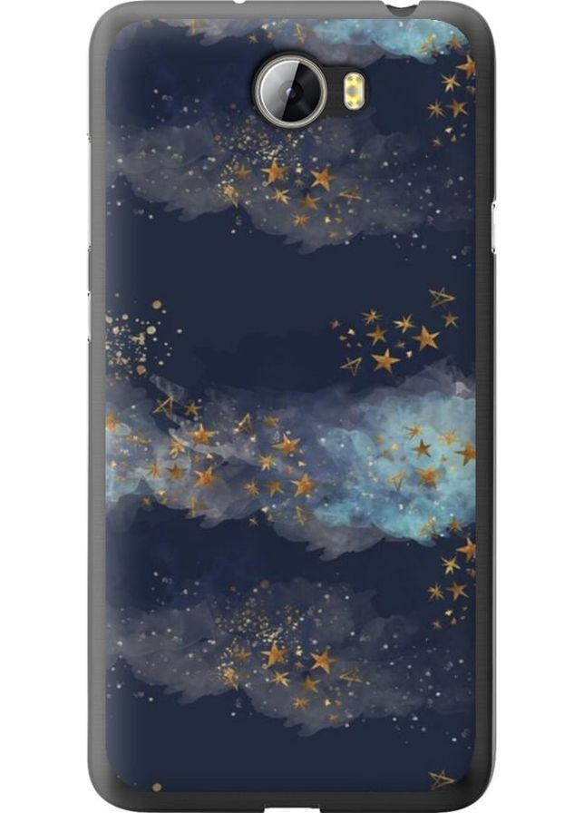 2D пластиковый чехол 'Ночь золотые звезды' для Endorphone huawei y5 ii (276395810)
