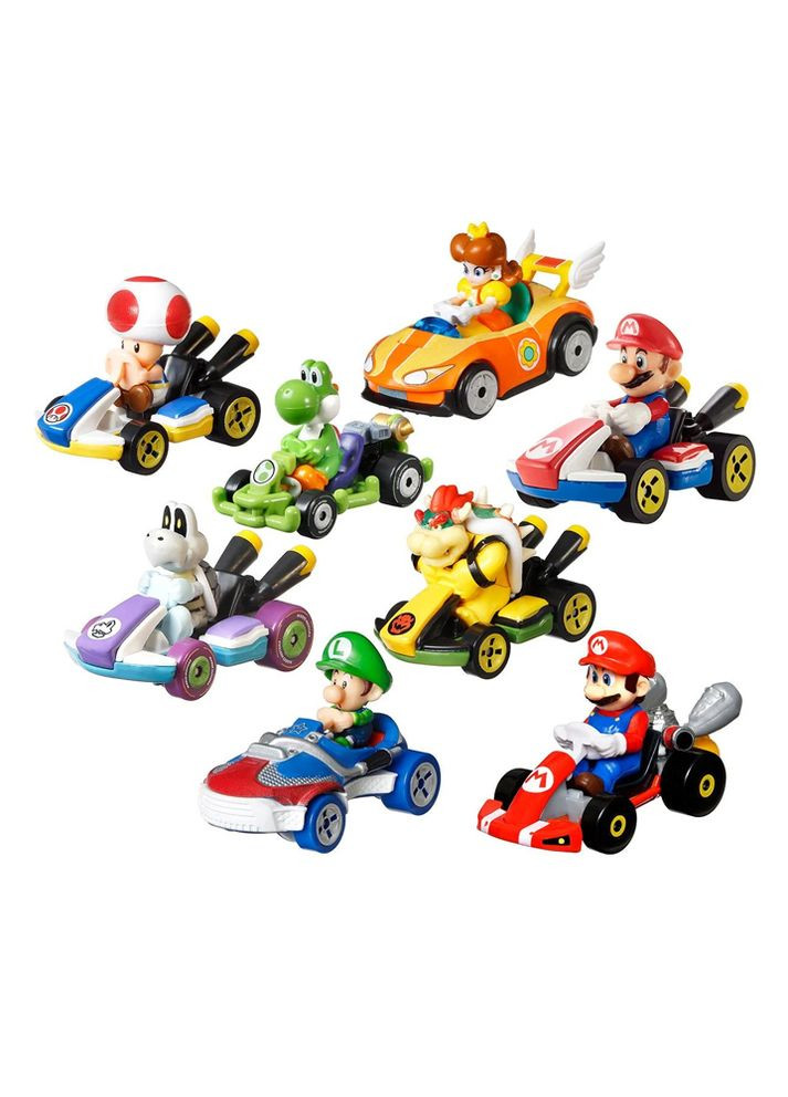 Машинка із відеогри «Mario Kart» колір різнокольоровий ЦБ-00173449 Hot Wheels (261550562)